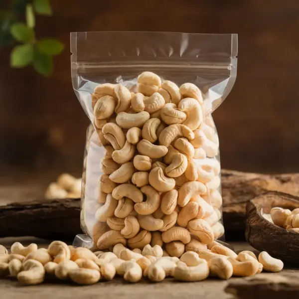 1 kg full raw cashews bag